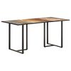 vidaXL Mesa de jantar 160 cm madeira recuperada maci&ccedil;a