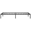 vidaXL Estrutura de cama 80x200 cm metal preto