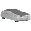 vidaXL Cobertura carro p/ Sedan prote&ccedil;&atilde;o granizo XL cinza/prateado