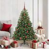 vidaXL &Aacute;rvore de Natal Artificial com 150 LEDs Verde 150 cm PE e PVC