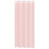 vidaXL Cortinas de voile com ilh&oacute;s 2 pcs rosa-claro 140x245 cm
