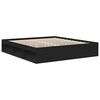vidaXL Estrutura de cama 200x200 cm preto