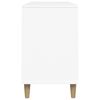 vidaXL Sapateira 102x36x60 cm derivados de madeira branco