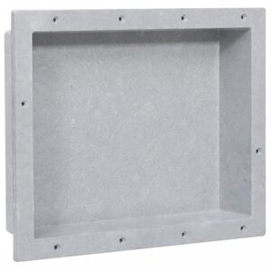 vidaXL Habit&aacute;culo de chuveiro 41x51x10 cm cinzento mate
