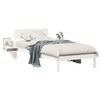 vidaXL Estrutura da Cama Branco 90 x 200 cm Madeira de Pinheiro S&oacute;lida