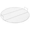 vidaXL Grelha p/ churrasco redonda c/ pegas &Oslash;54 cm a&ccedil;o inoxid&aacute;vel 304