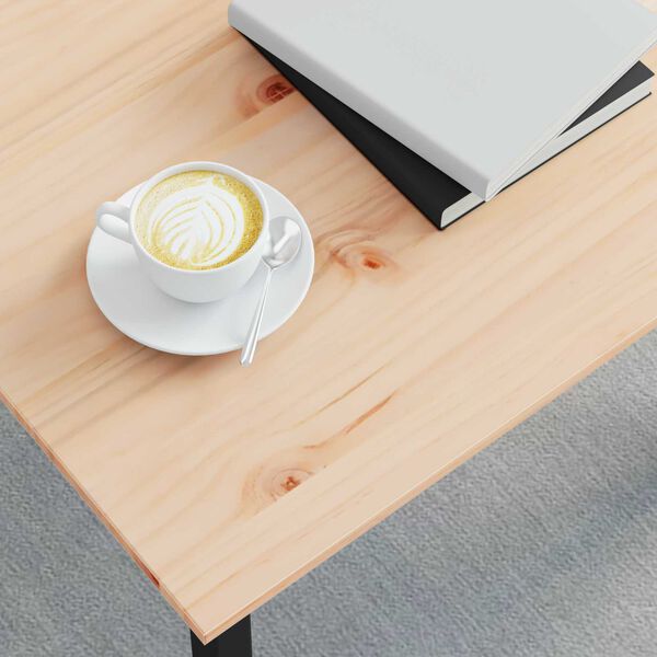 vidaXL Mesa de centro Natural 60 x 30 x 36 cm