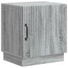 vidaXL Mesa-de-cabeceira Sonoma cinzento 43 x 34,5 x 47 cm