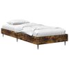vidaXL Estrutura da Cama Carvalho Fumado 80 x 200 cm
