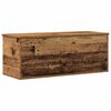 vidaXL Caixa de Armazenamento Madeira Antiga 90 x 35 x 35 cm