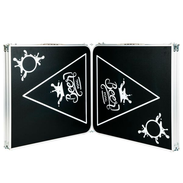 HI Mesa dobr&aacute;vel ajust&aacute;vel em altura para beer pong preto
