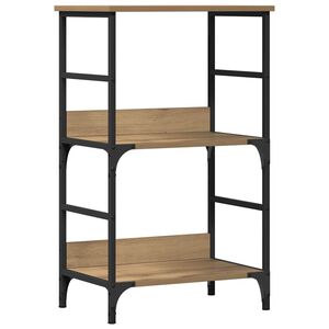 vidaXL Estante 50x33x82 cm derivados de madeira carvalho artisiano