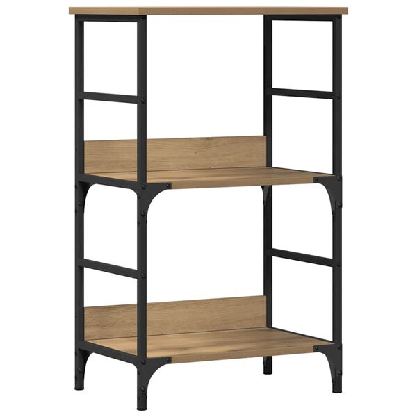 vidaXL Estante 50x33x82 cm derivados de madeira carvalho artisiano