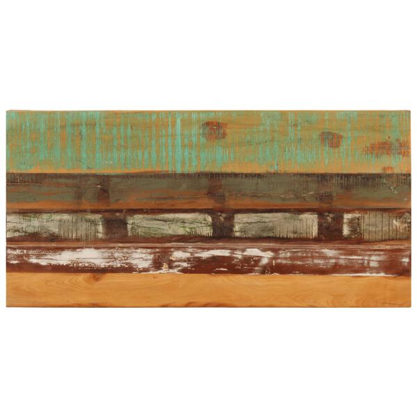 vidaXL Mesa de bar 112x55x108 cm madeira recuperada maciça