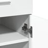 vidaXL Aparador 80x42,5x93 cm derivados de madeira branco