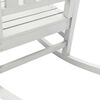 vidaXL Cadeira de Balanço para Jardim 2 pcs Branco 70 x 92 x 108cm
