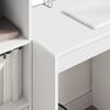 vidaXL Mesa com gaveta 2 pcs Branco