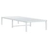 vidaXL Estrutura de cama 80x200 cm metal branco