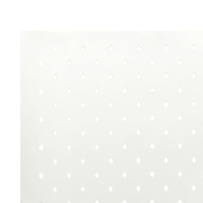 vidaXL Divisórias/biombos com 6 painéis 2 pcs aço 240x180 cm branco