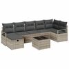 vidaXL Conjunto de Sof&aacute;s 4 unid. vime PE