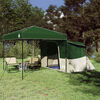 vidaXL Conjunto de Tenda de Camping 2 pcs Verde Tafet&aacute; e Tecido