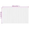 vidaXL Tapete retangular 60x100 cm bambu castanho