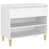 vidaXL Sapateira 70x36x60 cm derivados de madeira branco