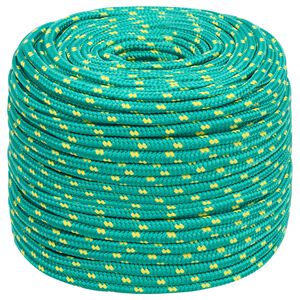 vidaXL Corda utilit&aacute;ria multiusos 10 mm 500 m Verde PP