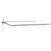 vidaXL Toldo Retr&aacute;til El&eacute;trico Branco 4,5 &times; 3 m