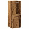 vidaXL Arm&aacute;rio suspenso de WC 30x30x80 cm deriv. madeira madeira velha