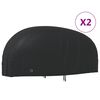 vidaXL Capas para motociclo 2 pcs 220x95x110 cm tecido oxford 210D