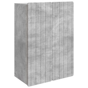 vidaXL Arm&aacute;rio de Parede Cinzento Cimento 66 x 34,5 x 92 cm