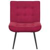 vidaXL Cadeira de relaxamento 64x74x84 cm veludo vermelho bordeaux