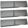 vidaXL Muro de Conten&ccedil;&atilde;o 6 unid. 100 x 12 x 40 cm A&ccedil;o Galvanizado