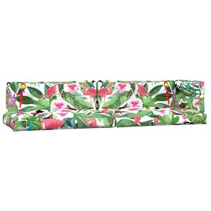 vidaXL Almofad&otilde;es p/ paletes 2 pcs tecido multicolor