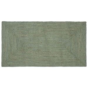 vidaXL Tapete de &Aacute;rea Verde-Azeitona 80 x 150 cm Juta