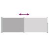 vidaXL Toldo lateral retr&aacute;til para p&aacute;tio 100x300 cm cinzento