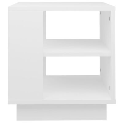 vidaXL Mesa de centro 40x40x43 cm madeira processada branco
