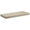 vidaXL Prateleiras parede suspensas 2 pcs 60x23,5x3,8 cm MDF carvalho