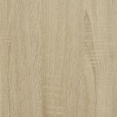 vidaXL Sapateira 75x34x112 cm derivados de madeira cor carvalho sonoma