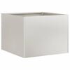 vidaXL Vaso/floreira 40x40x30 cm A&ccedil;o Inoxid&aacute;vel