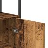 vidaXL Aparador 70x30x80 cm derivados de madeira madeira velha