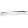 vidaXL Coelheira de 4 pain&eacute;is 433x109x54 cm ferro galvanizado