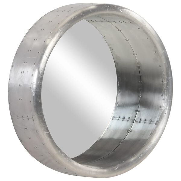 vidaXL Espelho estilo aviador 68 cm metal