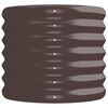 vidaXL Canteiro elevado jardim 224x40x36cm a&ccedil;o galvanizado castanho