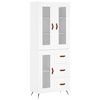 vidaXL Arm&aacute;rio alto 69,5x34x180 cm derivados de madeira branco
