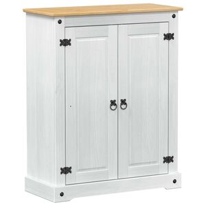 vidaXL Arm&aacute;rio de Sapatos com prateleira Branco 86 x 38,5 x 108 cm