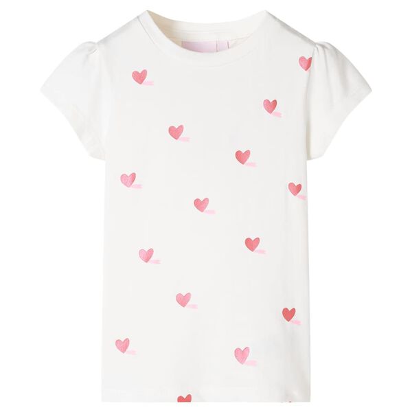 T-shirt infantil cor cru 92