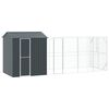 vidaXL Gaiola para P&aacute;ssaros Antracite 621 x 208 x 247 cm