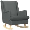 vidaXL Cadeira de baloi&ccedil;o Cinza Escuro 62 x 80 x 85 cm tecido